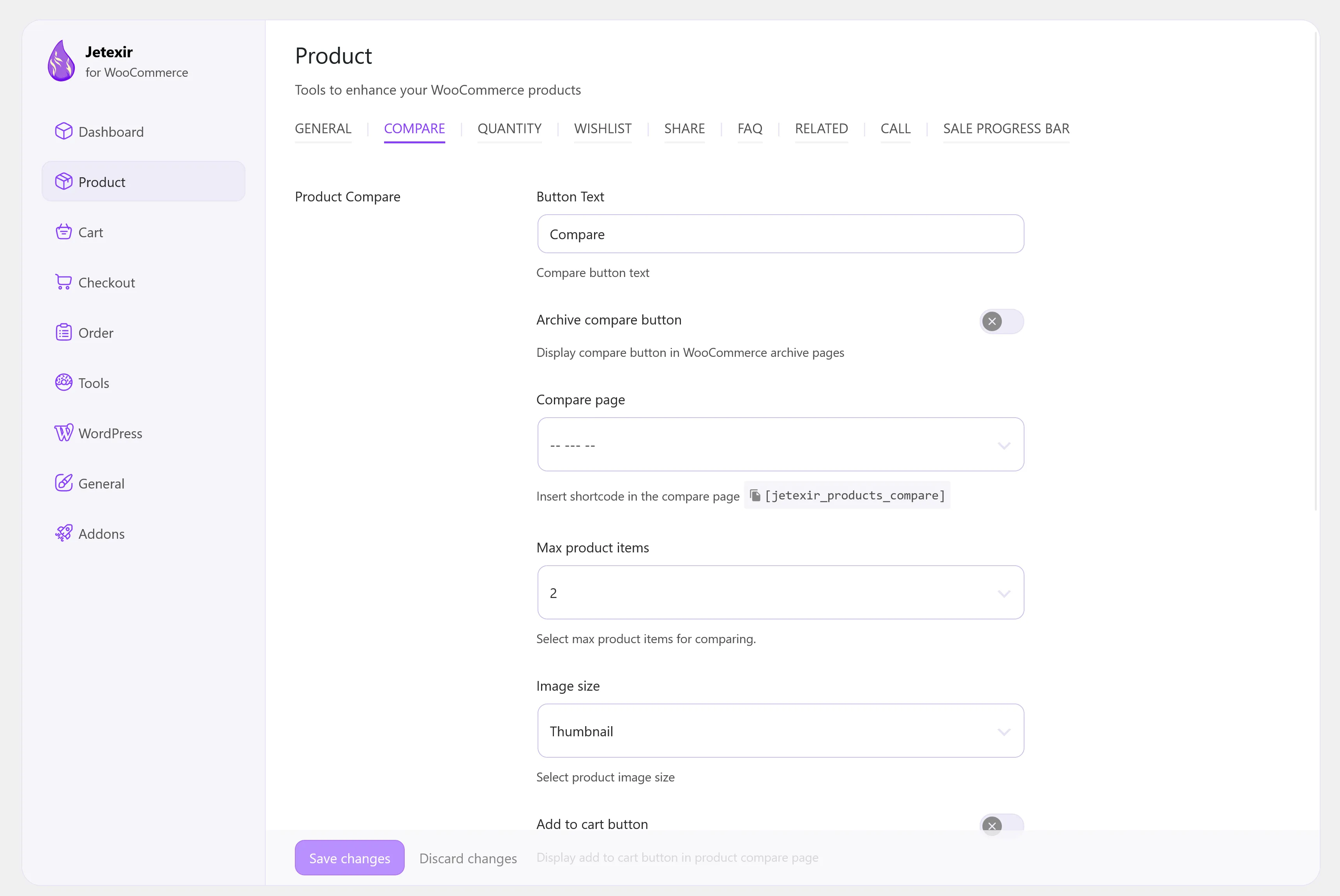 Jetexir product compare Jetexir product compare