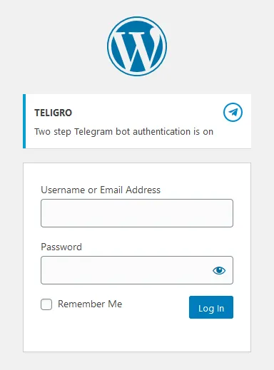 Teligro – Telegram Two-Step Verification Teligro – Telegram Two-Step Verification