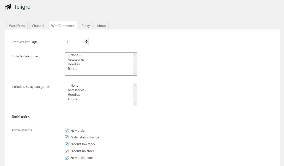 Teligro – Woocommerce Tab Teligro – Woocommerce Tab