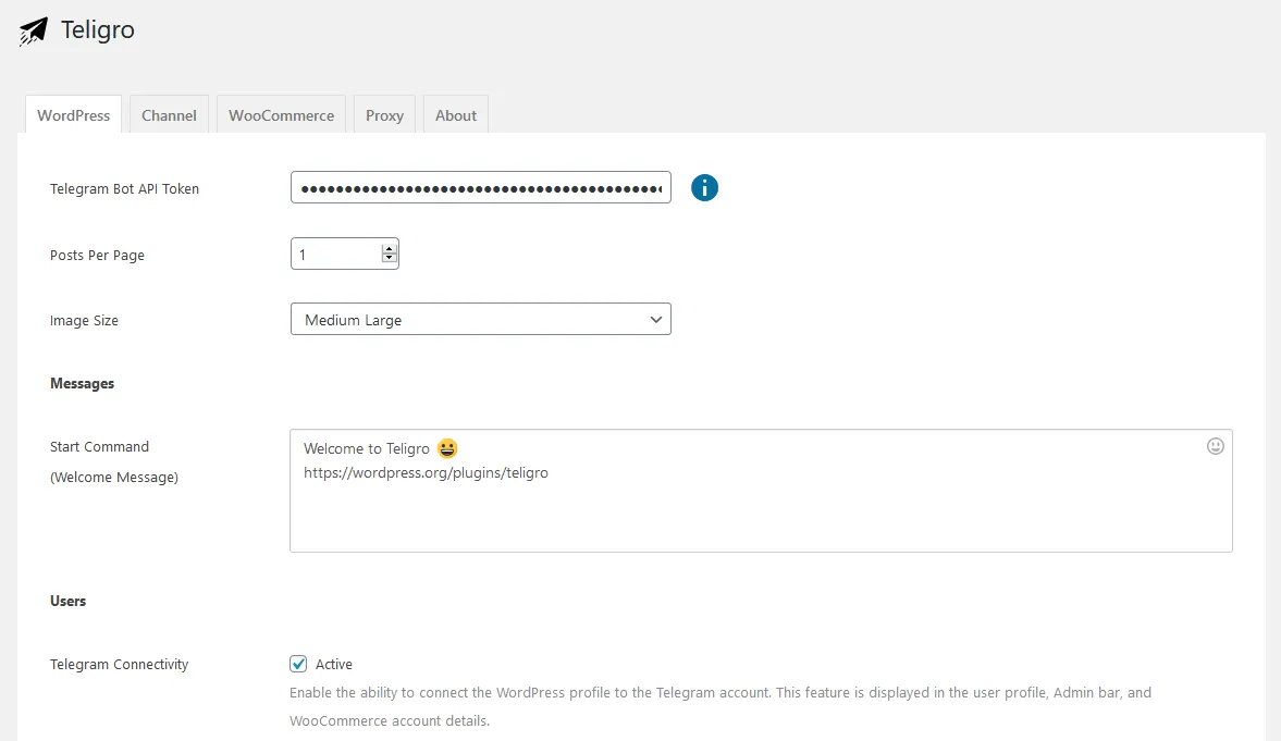 Teligro – WordPress Tab Teligro – WordPress Tab